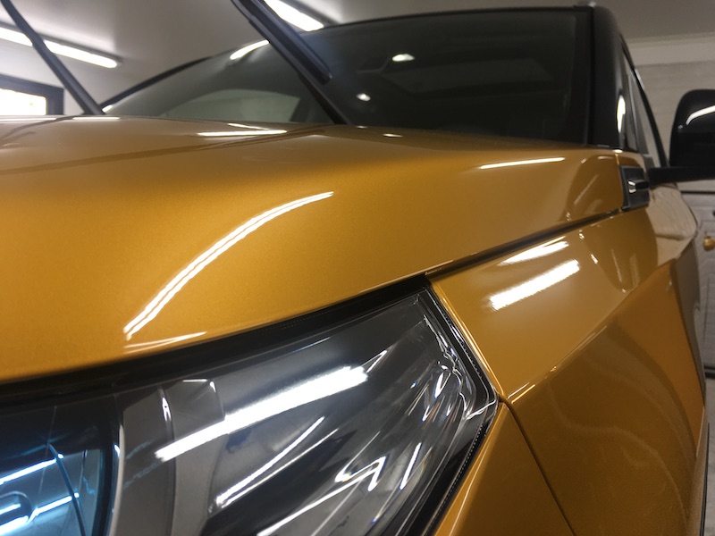 Nanolex Si3D pinnassa.